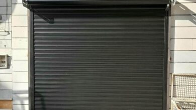 درب کرکره‌ای برقی اتوماتیک در نوشهر