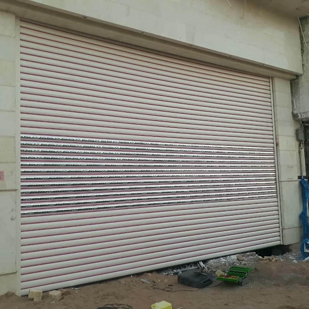 درب کرکره‌ای برقی در مریوان