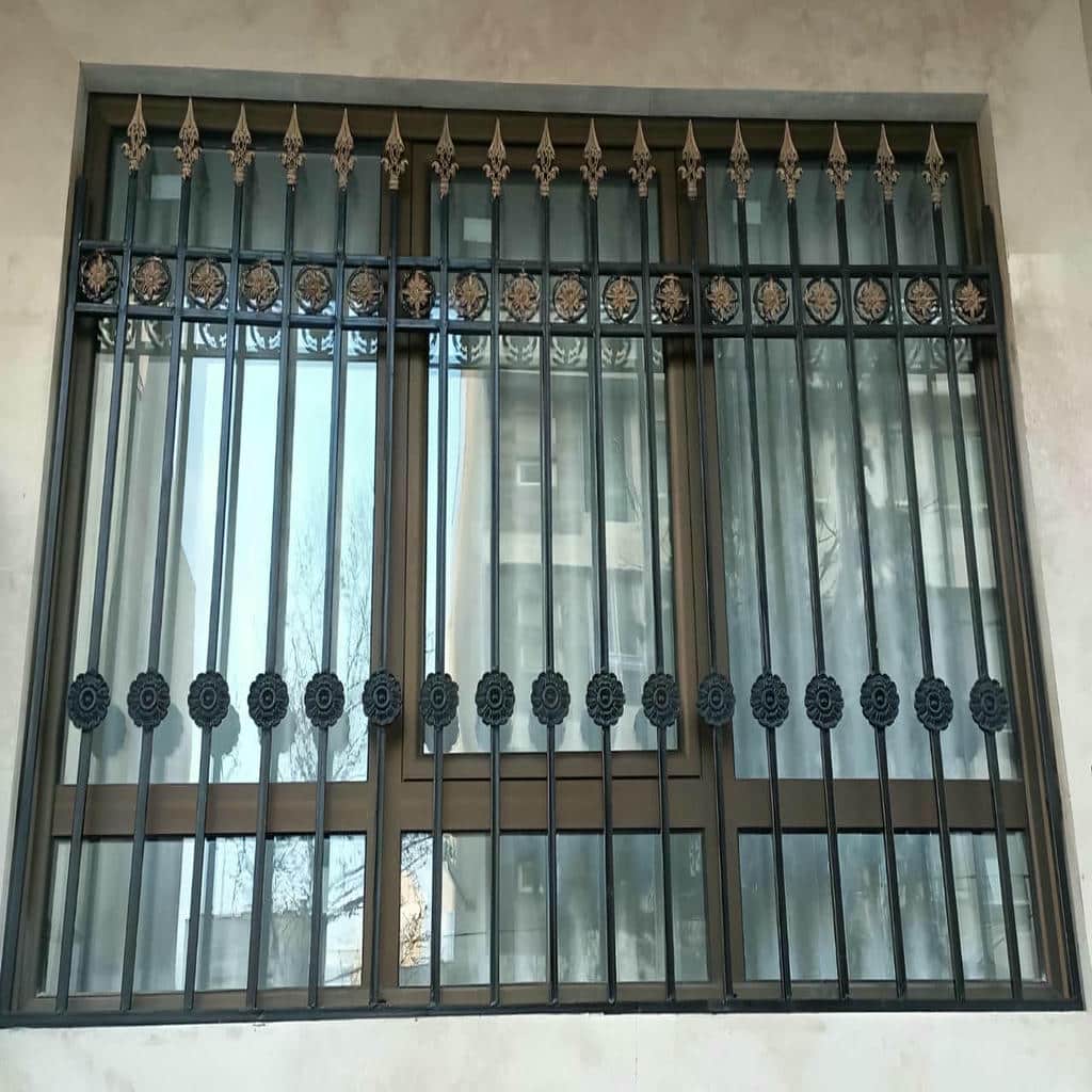 کارخانه نرده حفاظ پشت پنجره رنگ نما در آبادان