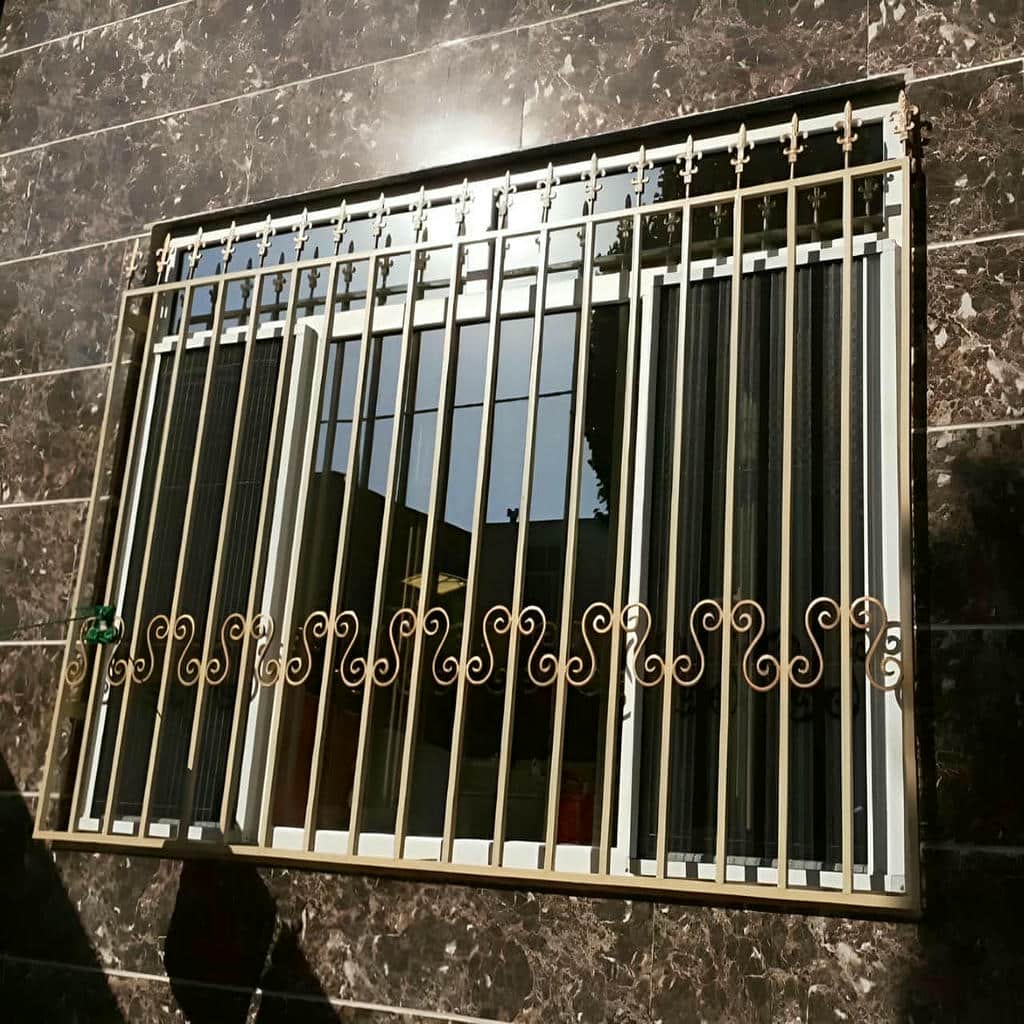 کارخانه نرده حفاظ پشت پنجره رنگ مقاوم در بیرجند