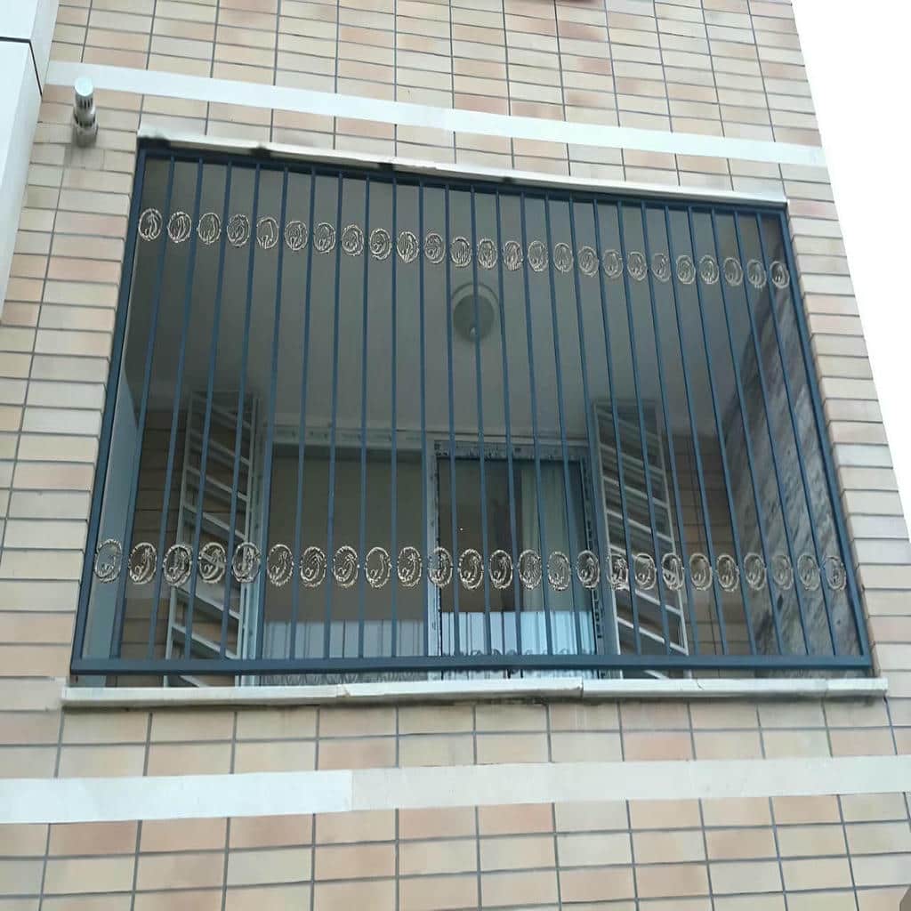 خرید نرده حفاظ پشت پنجره ساده در شهرکرد