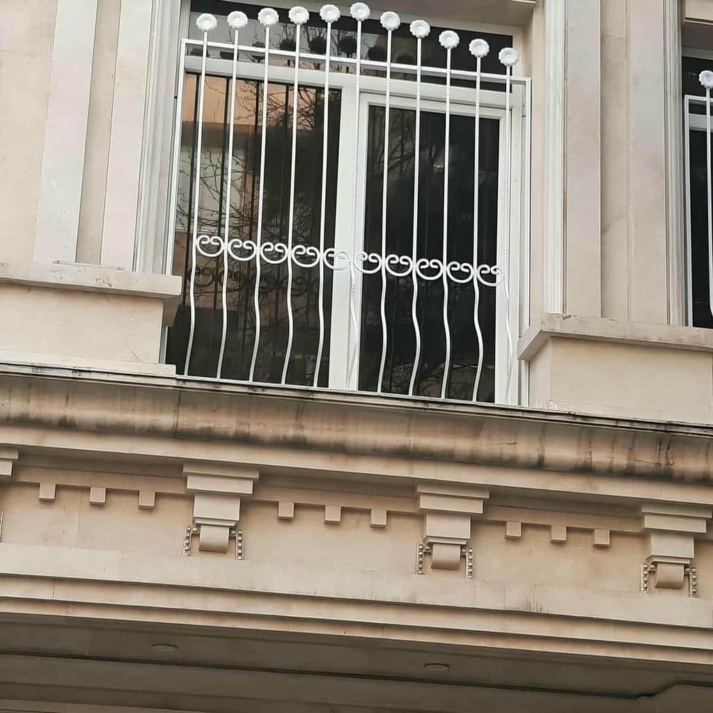 خرید نرده حفاظ پشت پنجره ساده در یزد