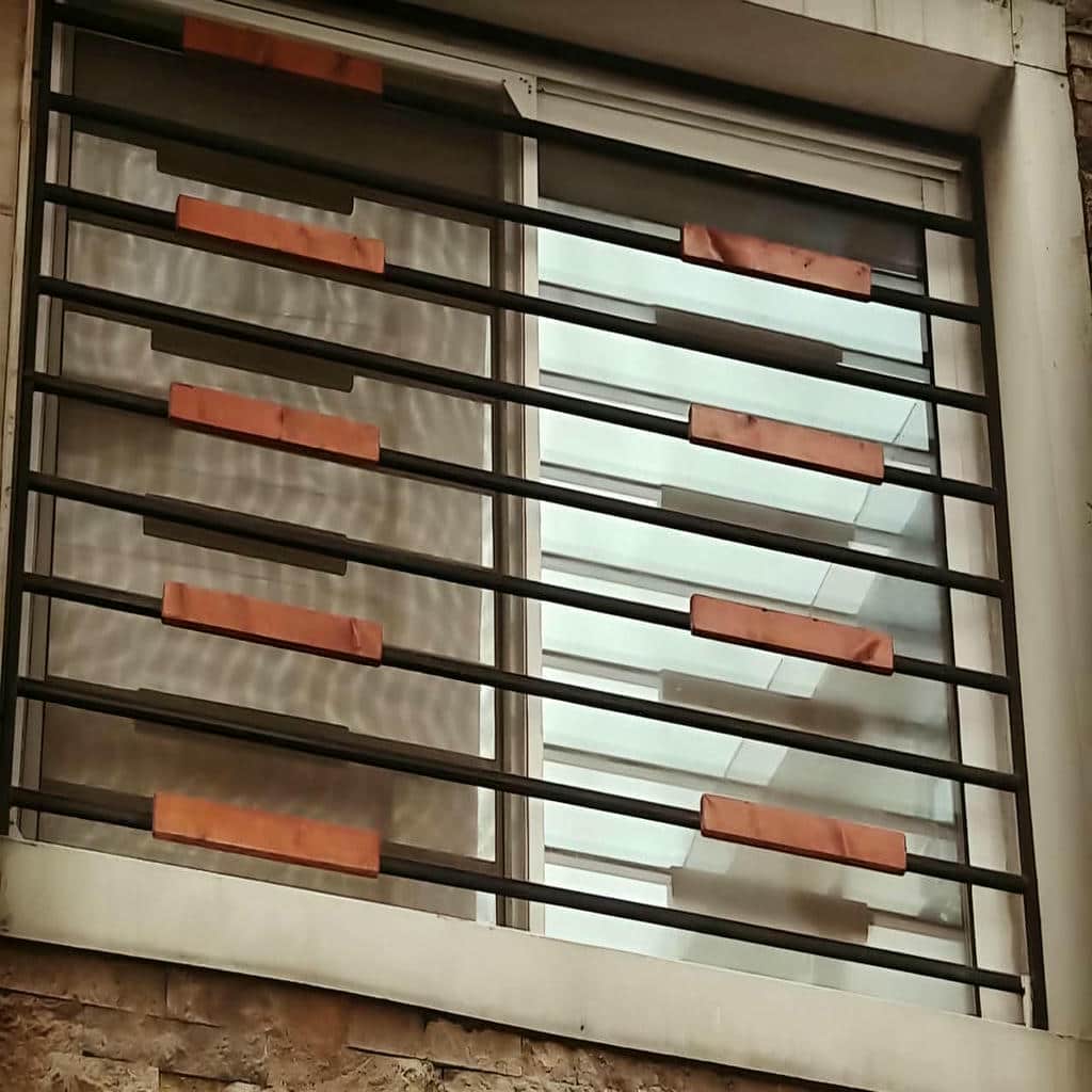 قیمت نرده حفاظ پشت پنجره فرفورژه در فشم