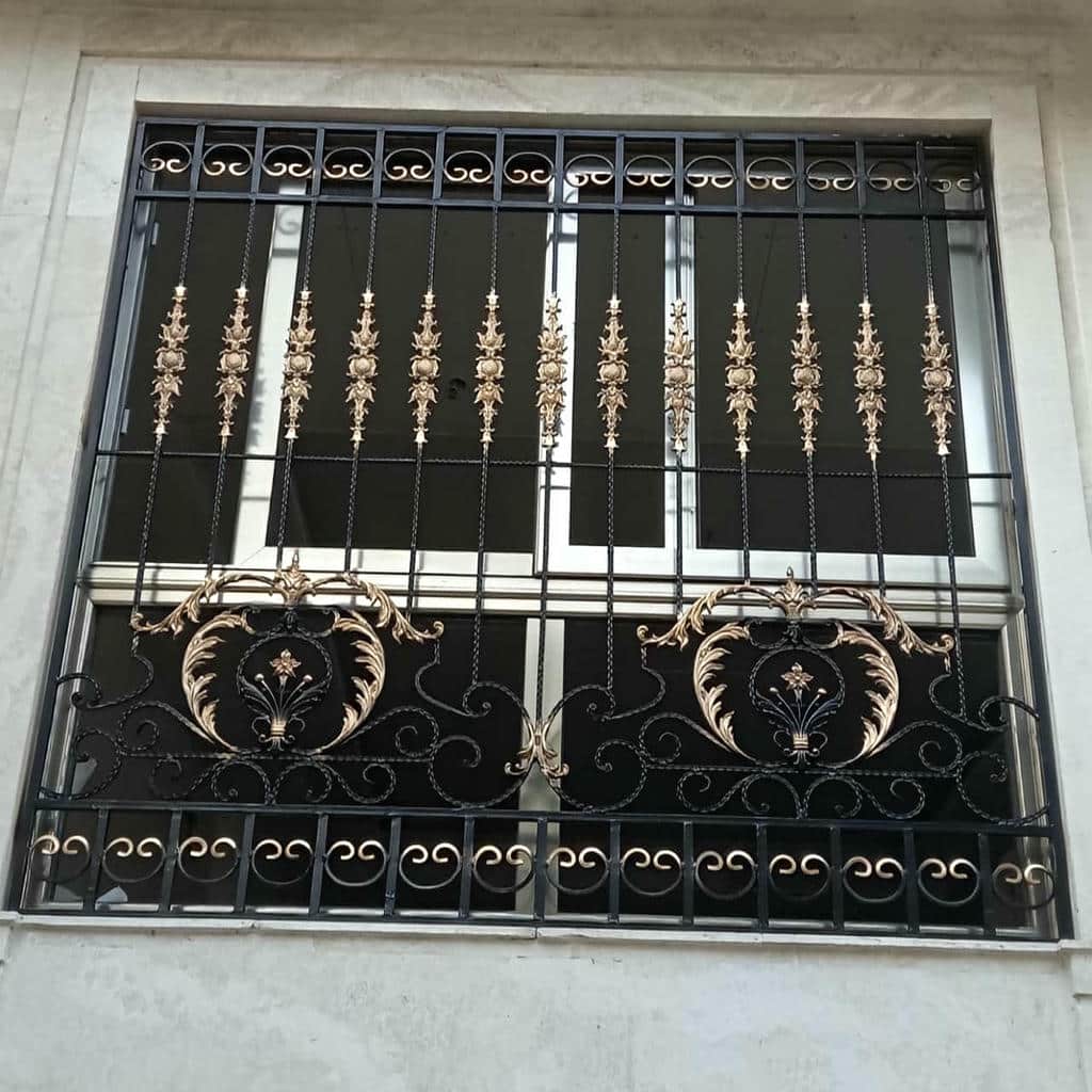 خرید نرده حفاظ پشت پنجره ساده در طالقان