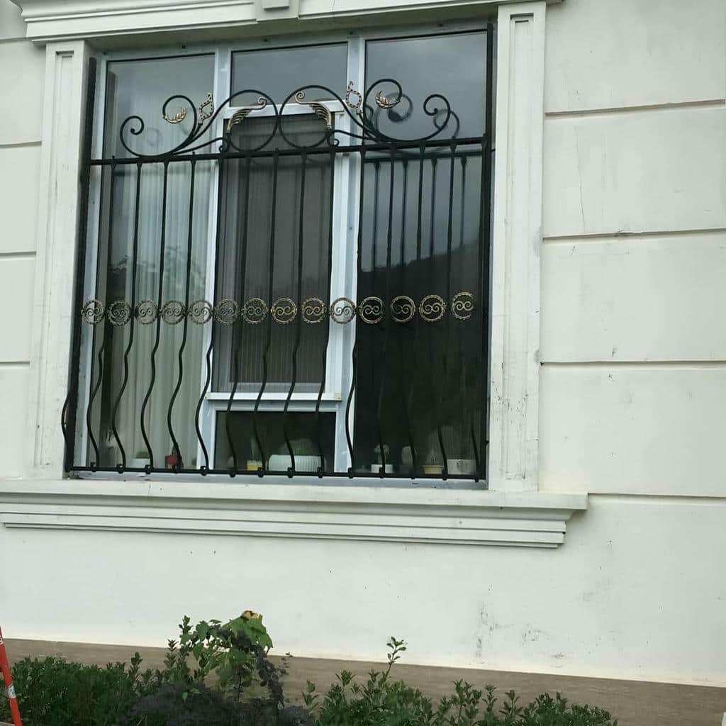 قیمت نرده حفاظ پشت پنجره فرفورژه در یاسوج