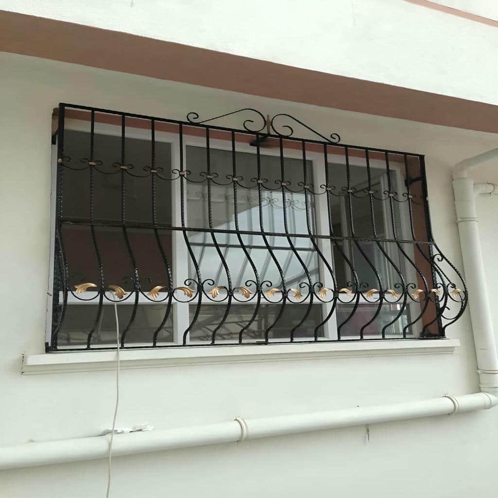 نصب نرده حفاظ پشت پنجره آهنی در سبزوار