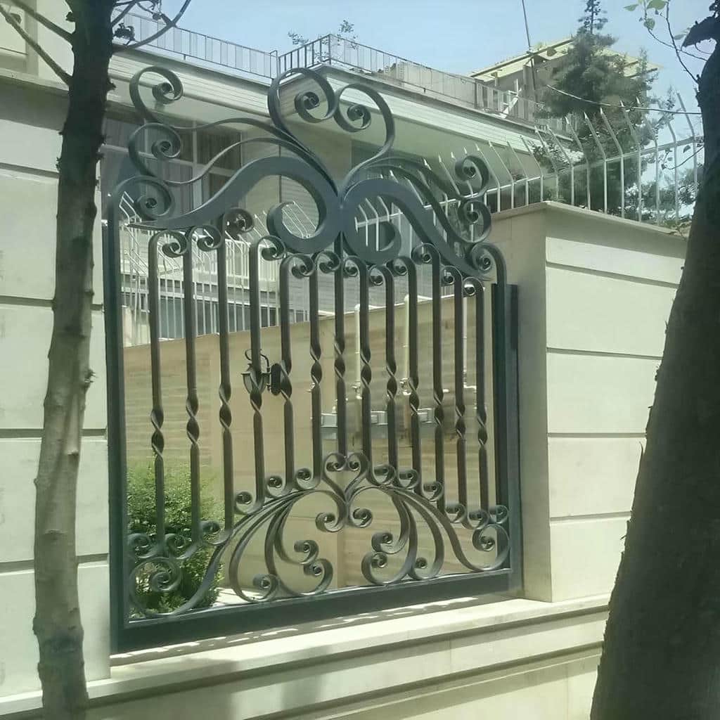 کارخانه نرده حفاظ پشت پنجره سفارشی در مشهد
