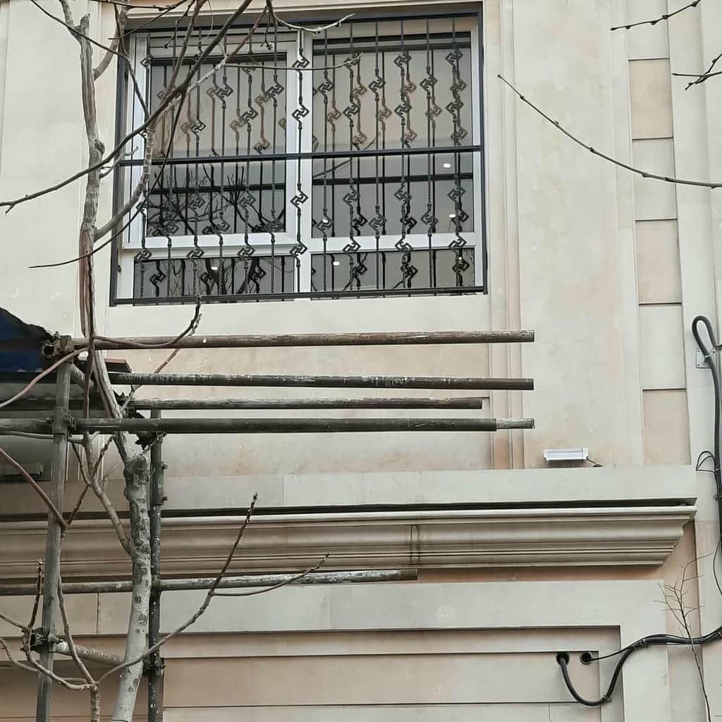 کارخانه نرده حفاظ پشت پنجره اندازه دقیق در آبسرد