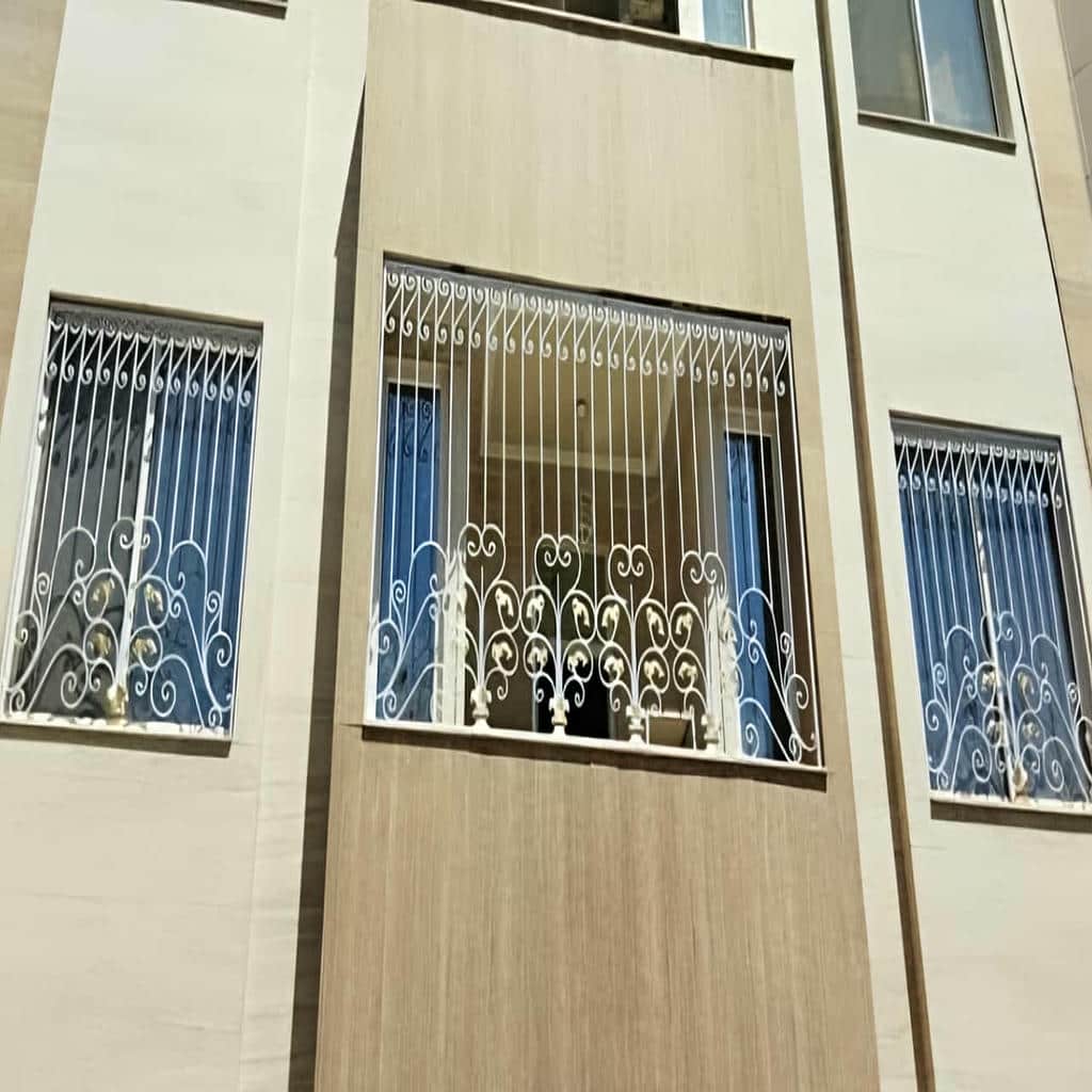 خرید نرده حفاظ پشت پنجره ساده در گرگان