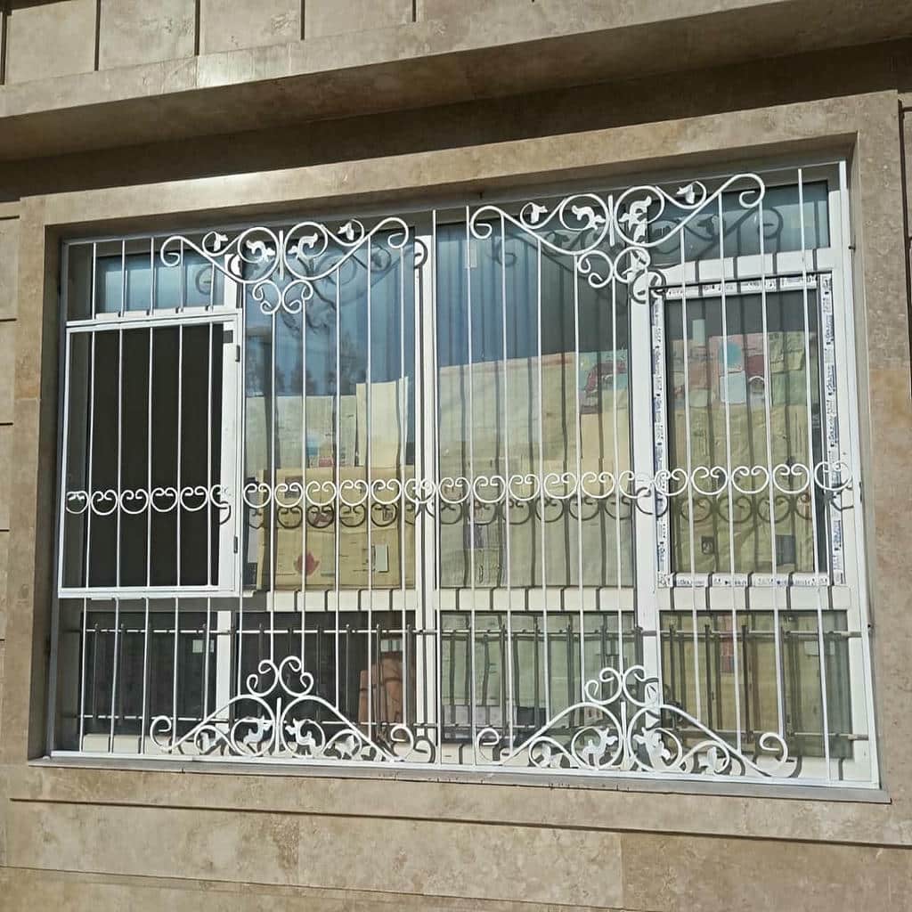 فروش نرده حفاظ پشت پنجره بازشو در مشهد