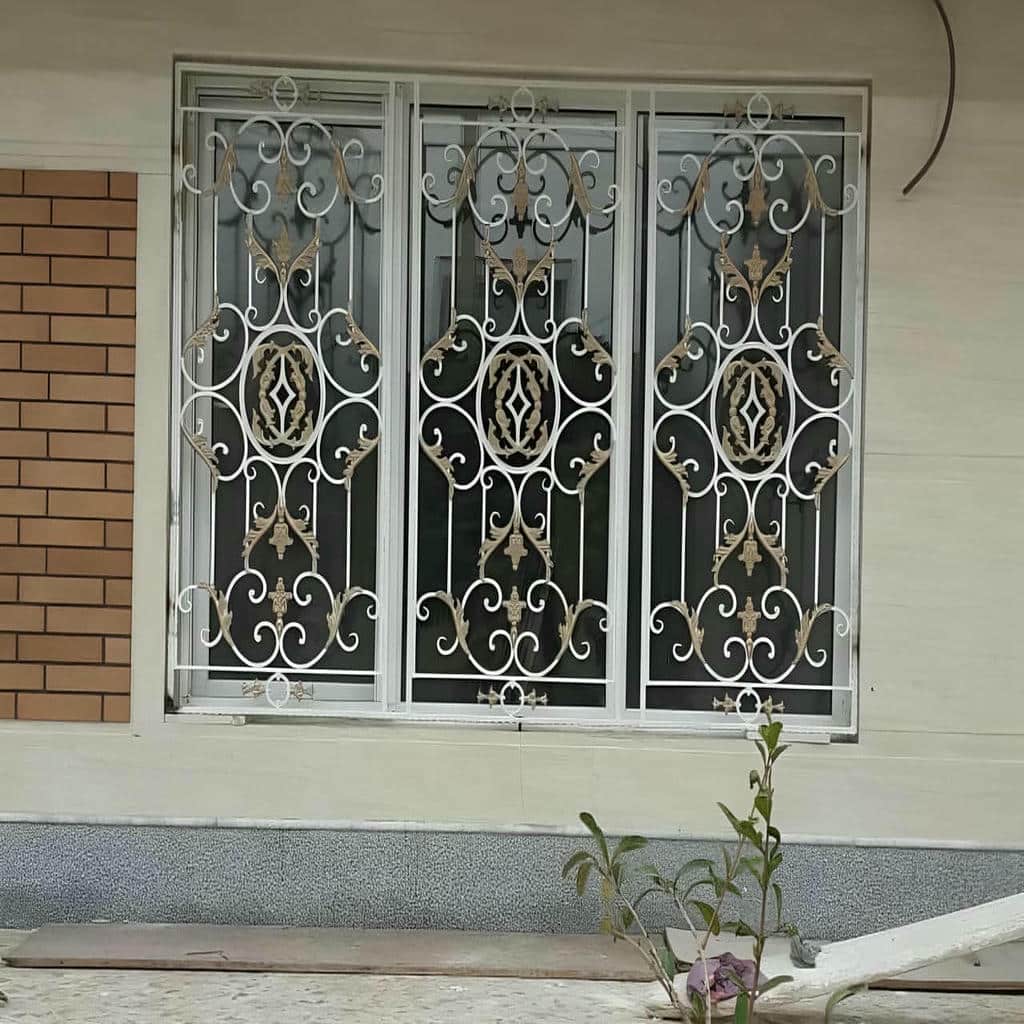 قیمت نرده حفاظ پشت پنجره فرفورژه در ارومیه