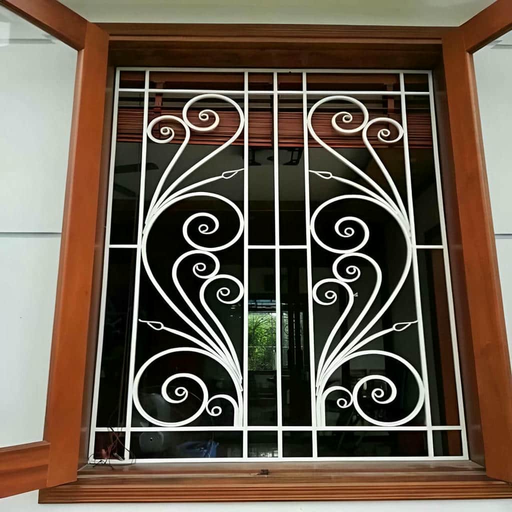 قیمت نرده حفاظ پشت پنجره فرفورژه در قائمشهر