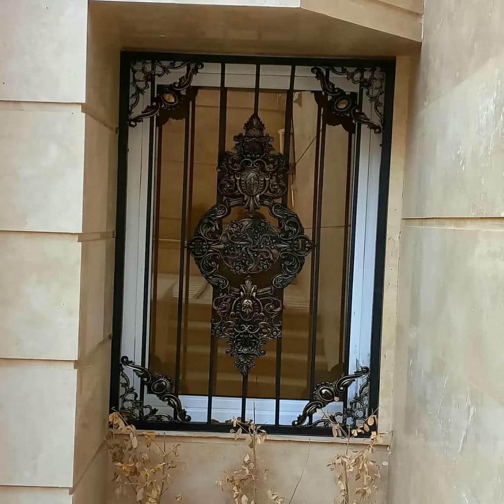خرید نرده حفاظ پشت پنجره ساده در کرمان
