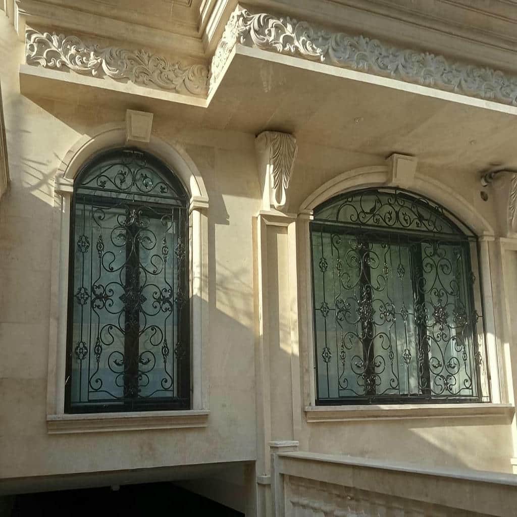 نصب نرده حفاظ پشت پنجره آهنی در ارومیه