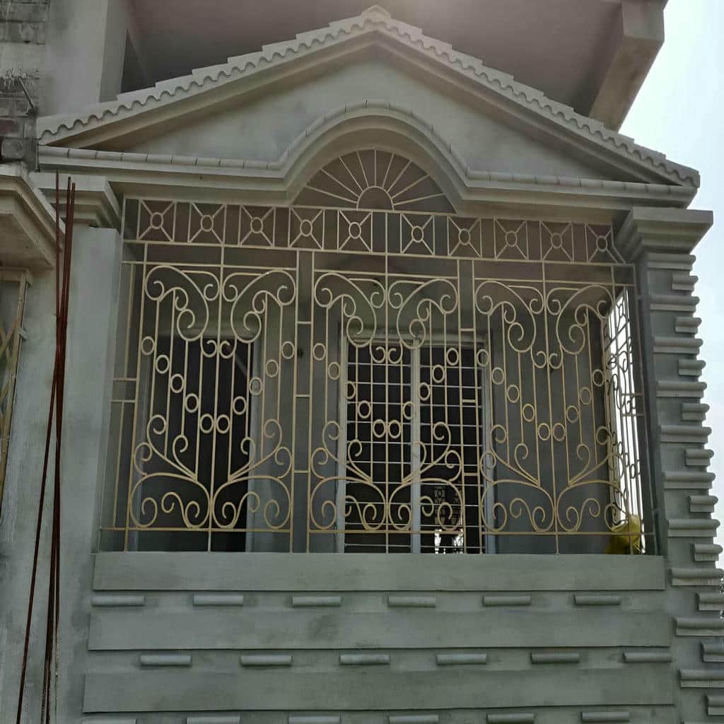 نصب نرده حفاظ پشت پنجره آهنی در یاسوج