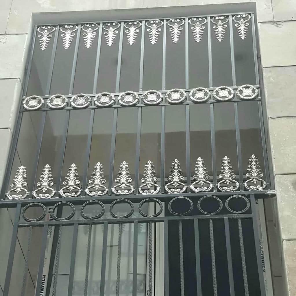 قیمت نرده حفاظ پشت پنجره فرفورژه در قم