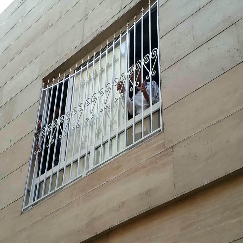 کارخانه نرده حفاظ پشت پنجره رنگ مقاوم در کرج