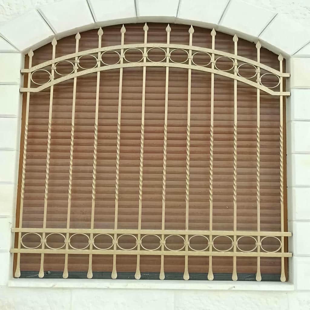 قیمت نرده حفاظ پشت پنجره فرفورژه در کیش