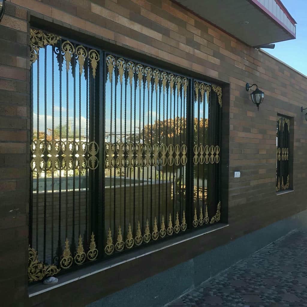 خرید نرده حفاظ پشت پنجره ساده در کردان