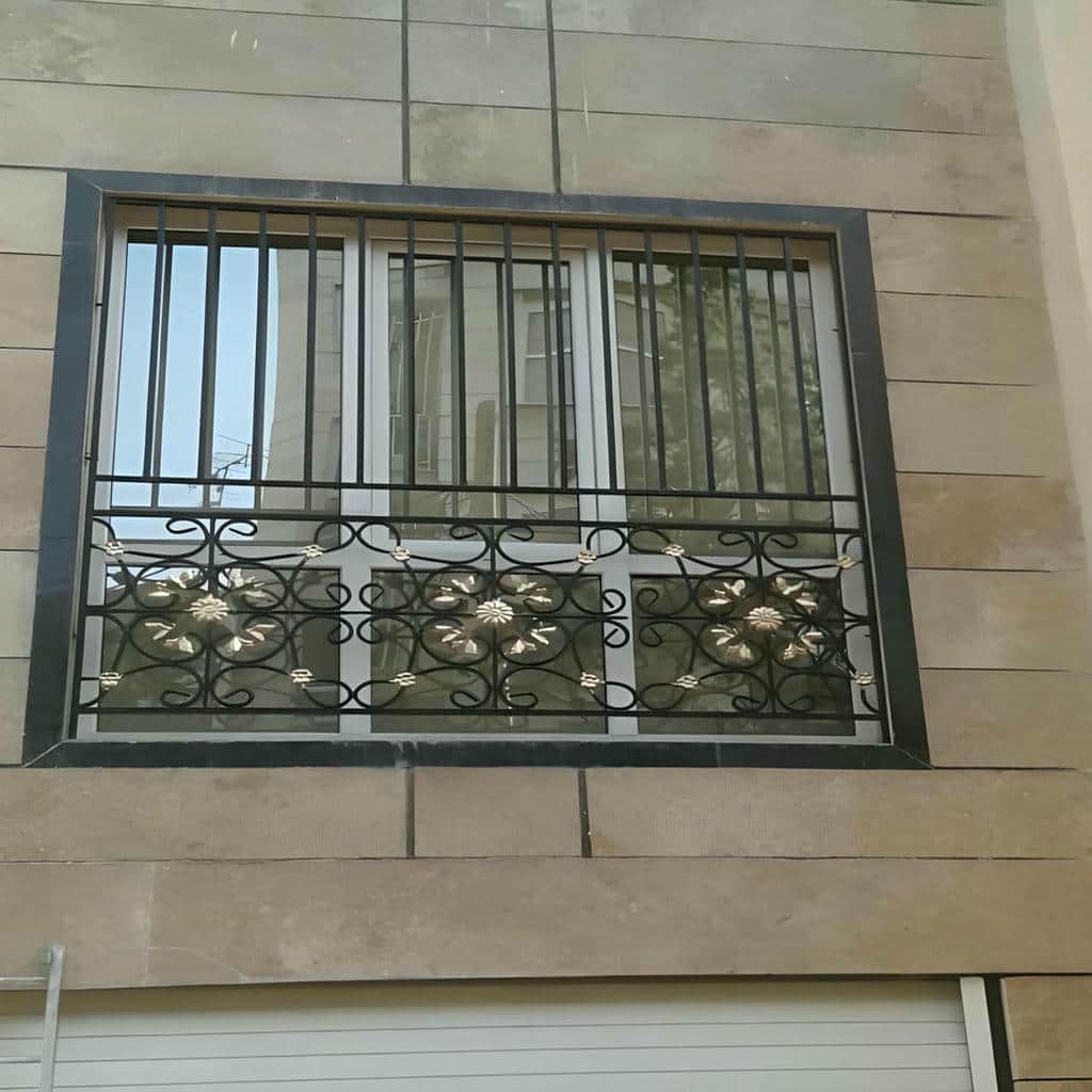 کارخانه نرده حفاظ پشت پنجره رنگ مقاوم در شهرکرد