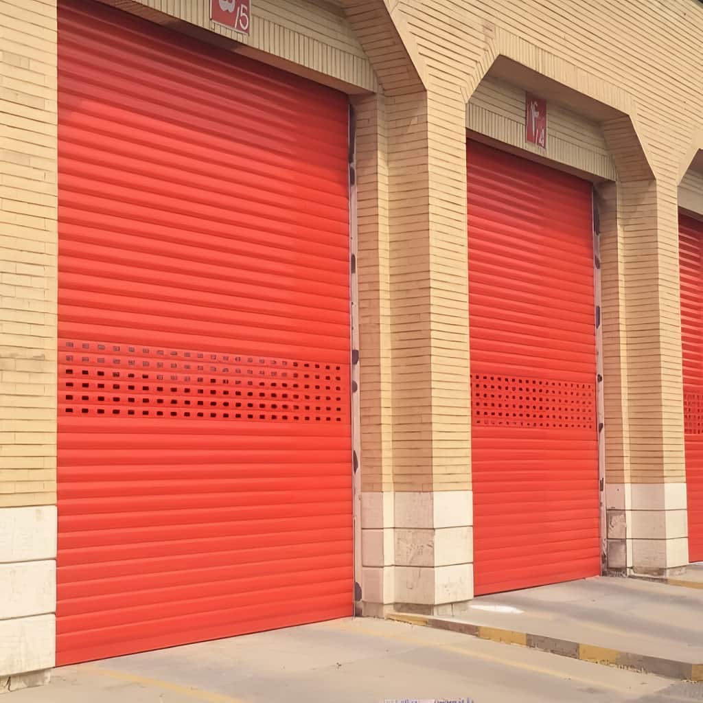 خرید درب کرکره‌ای برقی اتوماتیک پارکینگی در بندرعباس