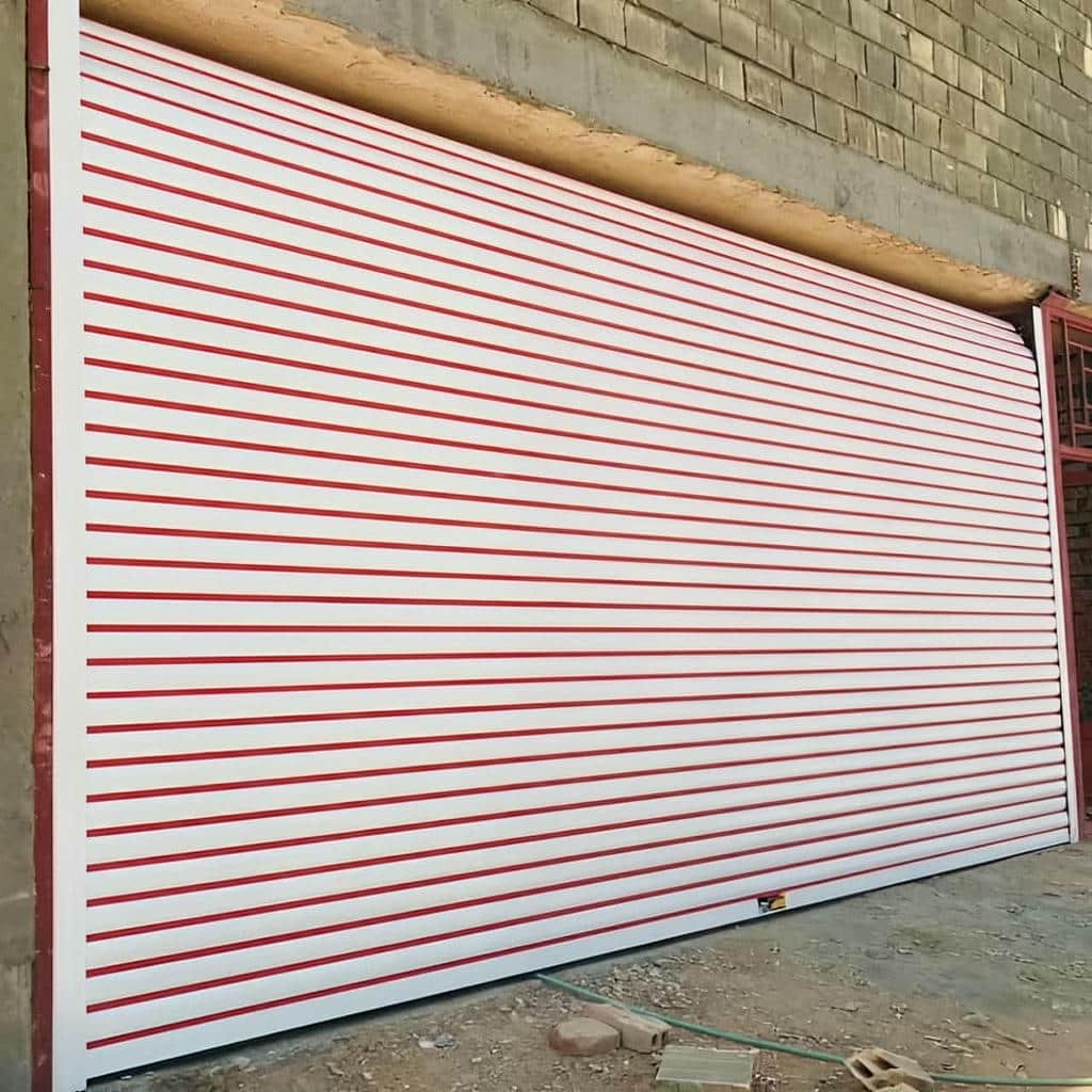 خرید درب کرکره‌ای برقی اتوماتیک پارکینگ در کرج