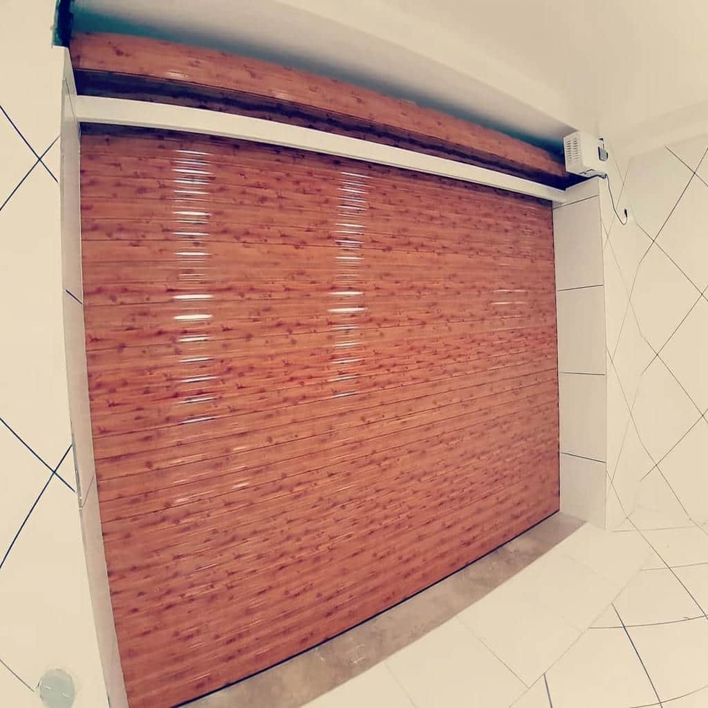 خرید درب کرکره‌ای برقی اتوماتیک پارکینگ در آبسرد