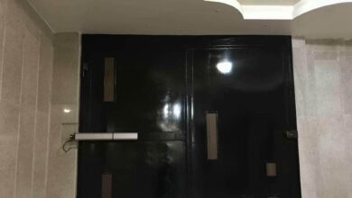 جک پارکینگی درب حیاط در اشتهارد