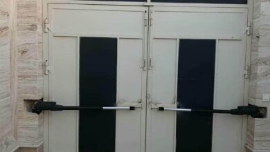 جک پارکینگی درب حیاط در سیرجان
