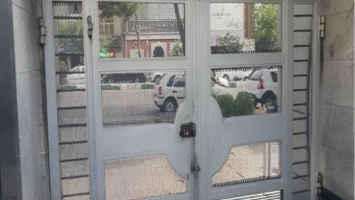 جک پارکینگی درب در باغ عباس‌آباد