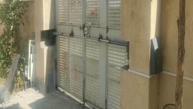 جک پارکینگی درب حیاط در ملارد