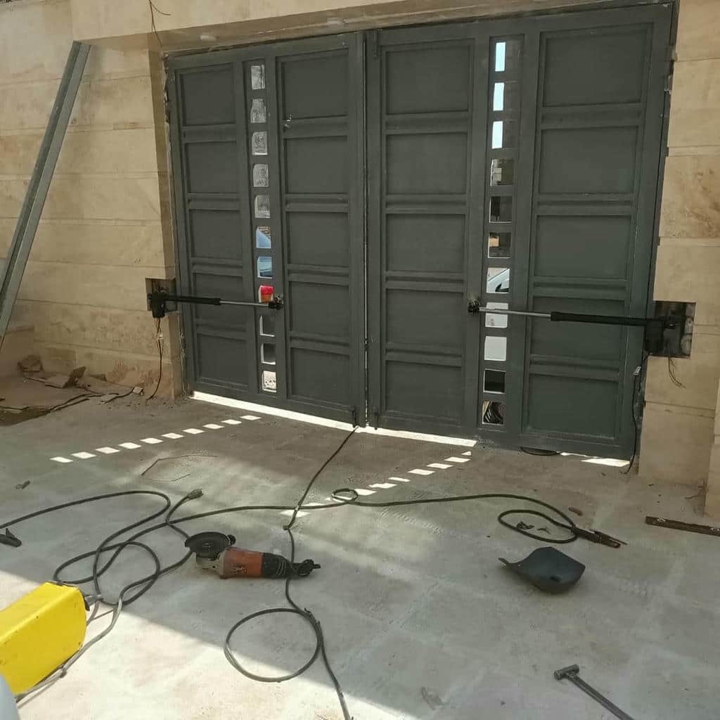 جک پارکینگی درب حیاط در نوشهر