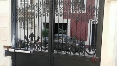 جک پارکینگی درب حیاط در نظرآباد