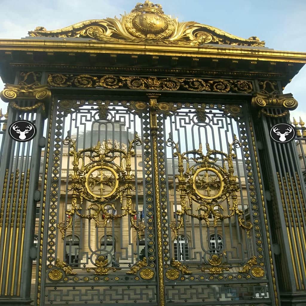 کارخانه درب حیاط فرفورژه سفارشی در استان خوزستان