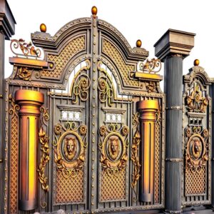 درب حیاط فرفورژه در استان خوزستان