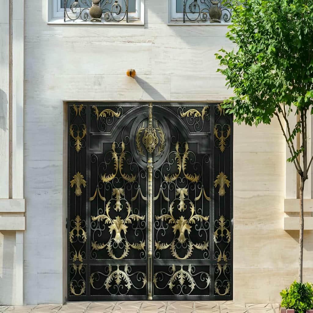 فروش درب حیاط فرفورژه جوش دقیق در خرم آباد فروش درب حیاط فرفورژه جوش دقیق در خرم آباد