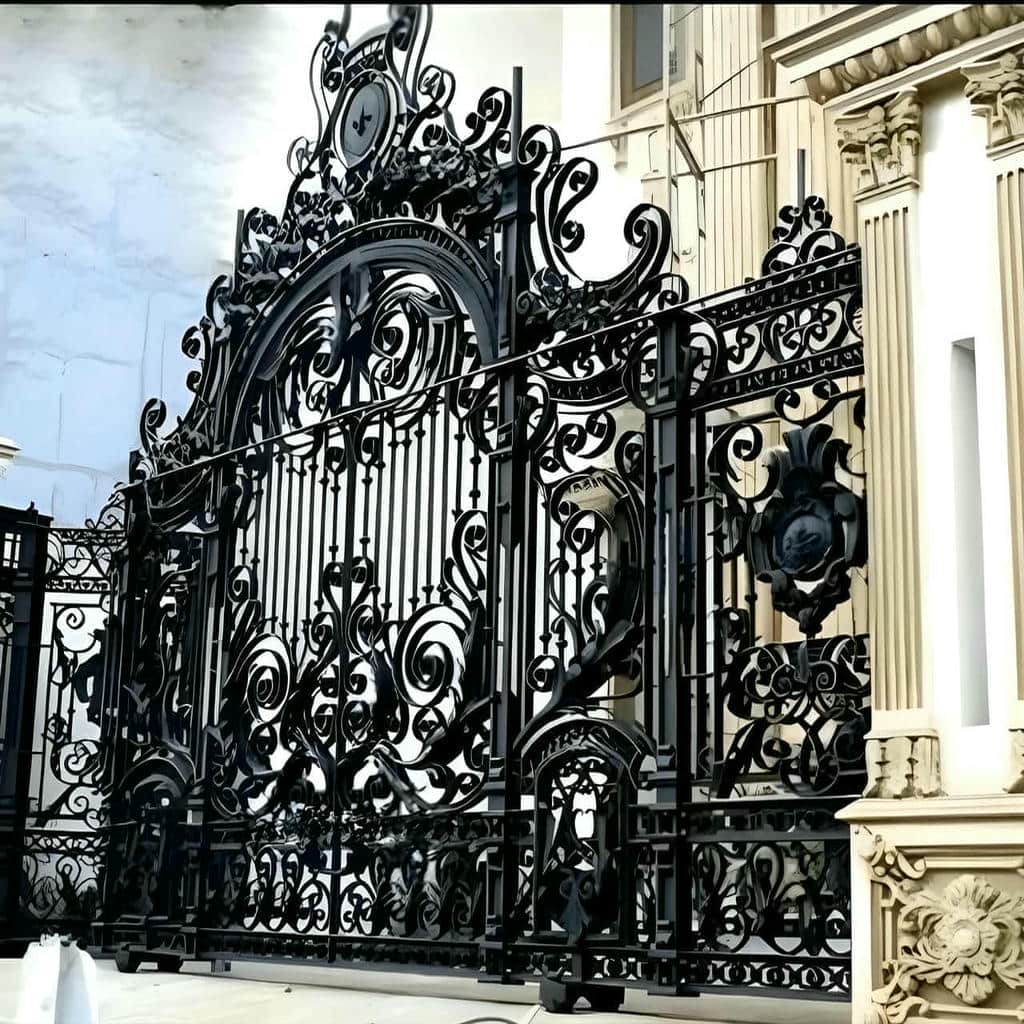 خرید درب حیاط فرفورژه زمان اجرا در بندر لنگه