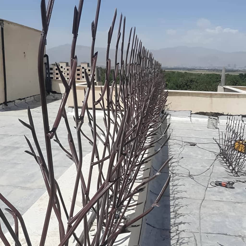 حفاظ شاخ گوزنی خاردار با رنگ مقاوم فضای باز