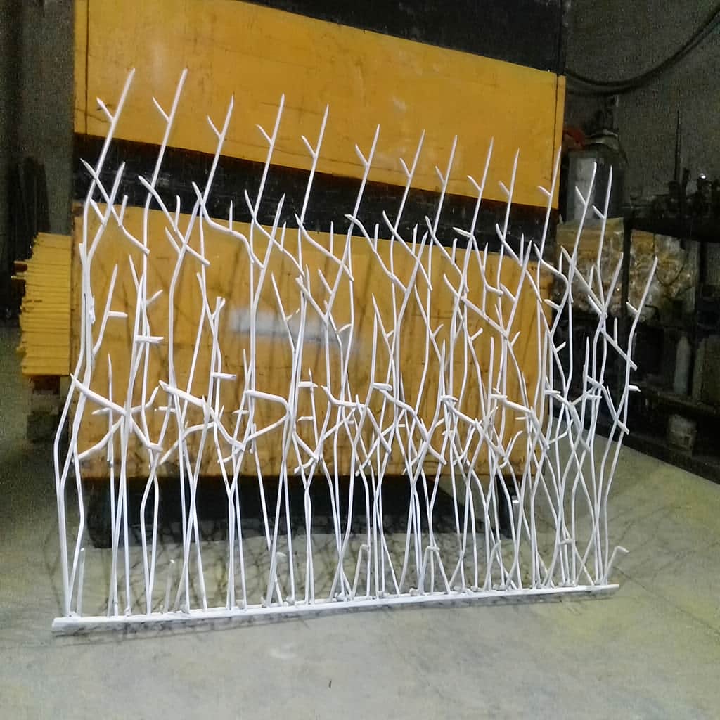 حفاظ شاخ گوزنی با جوشکاری تمیز شاخه ها