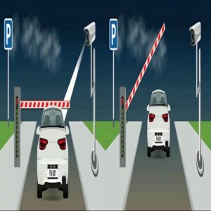 راهبند پارکینگ کنترل از راه دور هوشمند