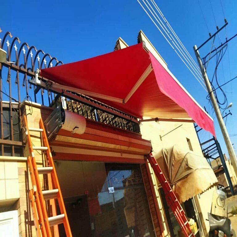 نصب اصولی سایبان برقی برای فضاهای تجاری