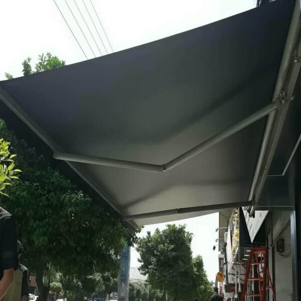 سایبان برقی فول باکس مخصوص فضاهای تجاری
