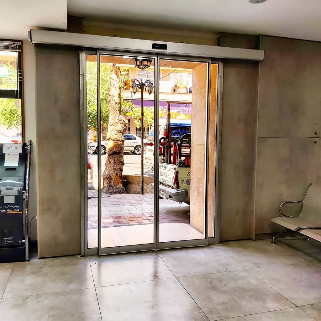 قیمت درب کشویی اتوماتیک شیشه ای