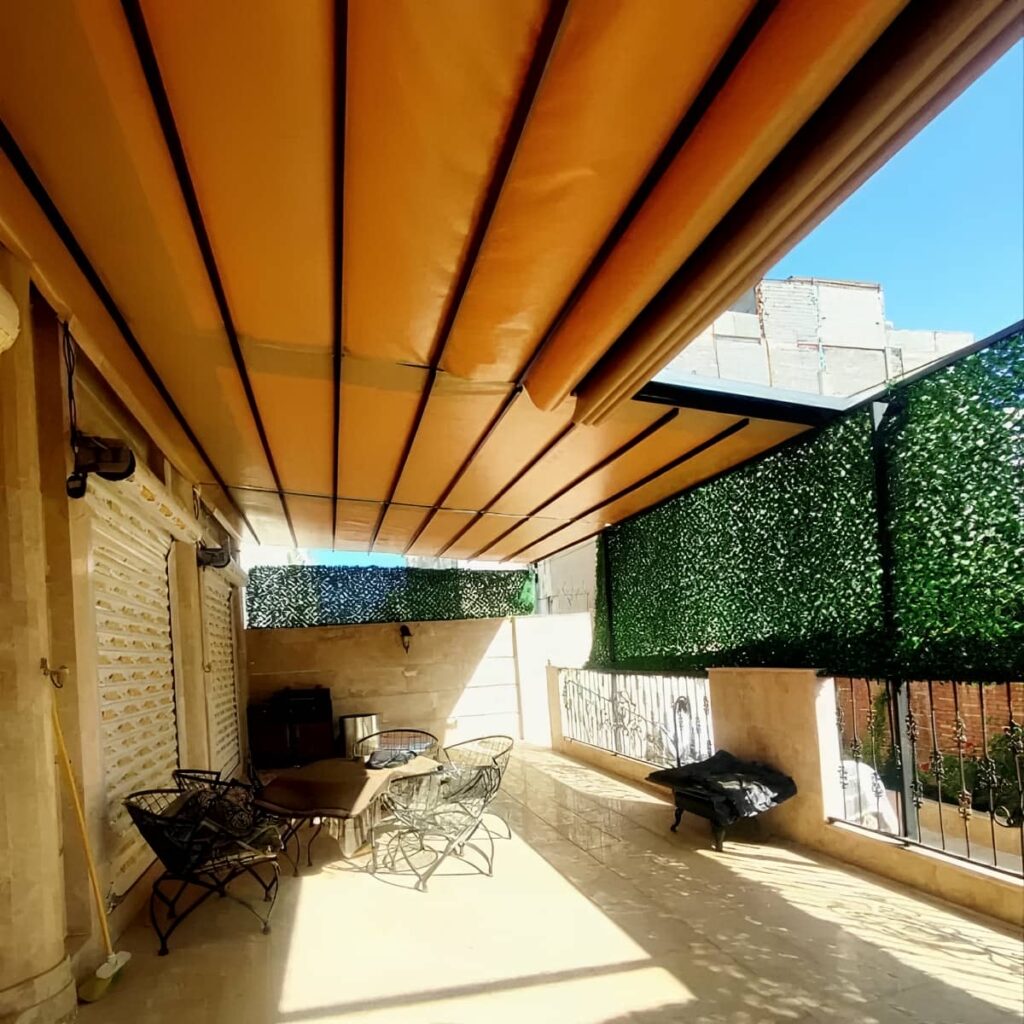 سقف برقی متحرک لوکس با رنگ مقاوم