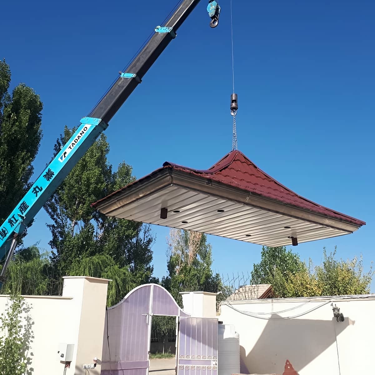 آردواز ضد آب مقاوم با شیب مناسب سقف