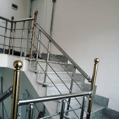 نرده استیل سفارشی پروژه ای