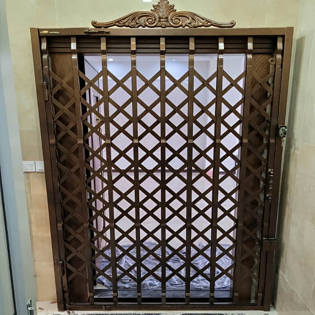 10 طرح درب آکاردئونی پنج گل دوبل