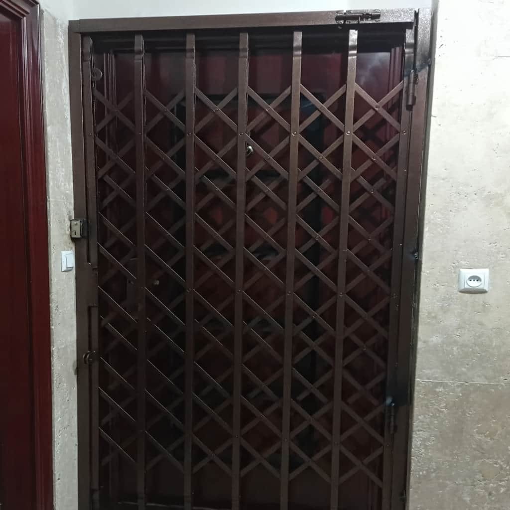 خرید درب آکاردئونی پنج گل دوبل