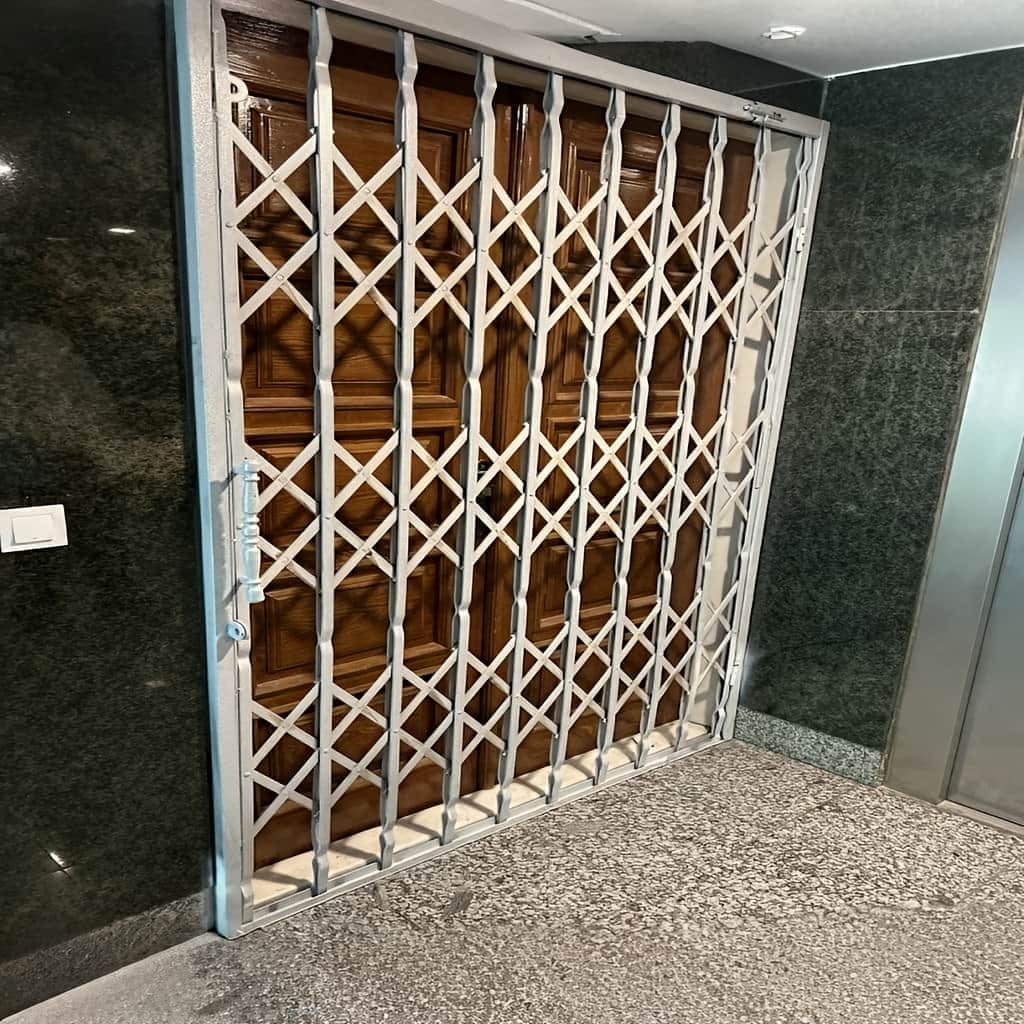 9 طرح حفاظ آکاردئونی آهنی سه لوزی