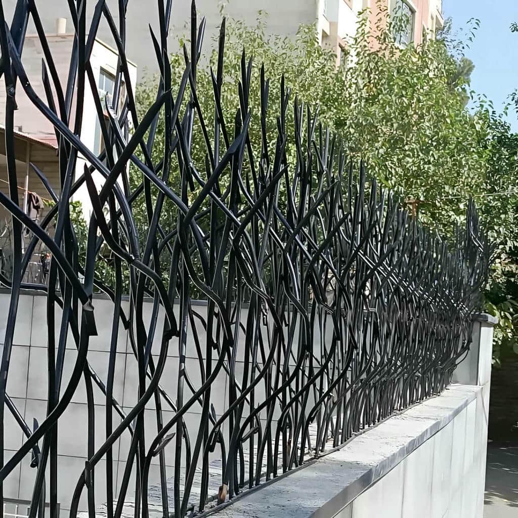 فروش حفاظ دیوار ضد سرقت میلگردی با نمونه‌های متنوع
